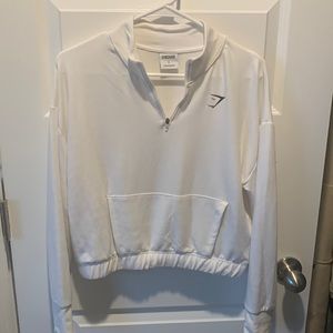 GymShark Quarter Zip Crop Sweatshirt